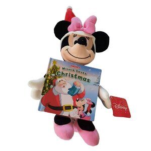 Disney Kohl's Cares Minnie Mouse Christmas Plush Doll